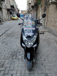 بيع دراجه ماجسته اس 2016 محرك 155جديد ممفتوح 10 الاف ماشيه  دراجه نضيف...