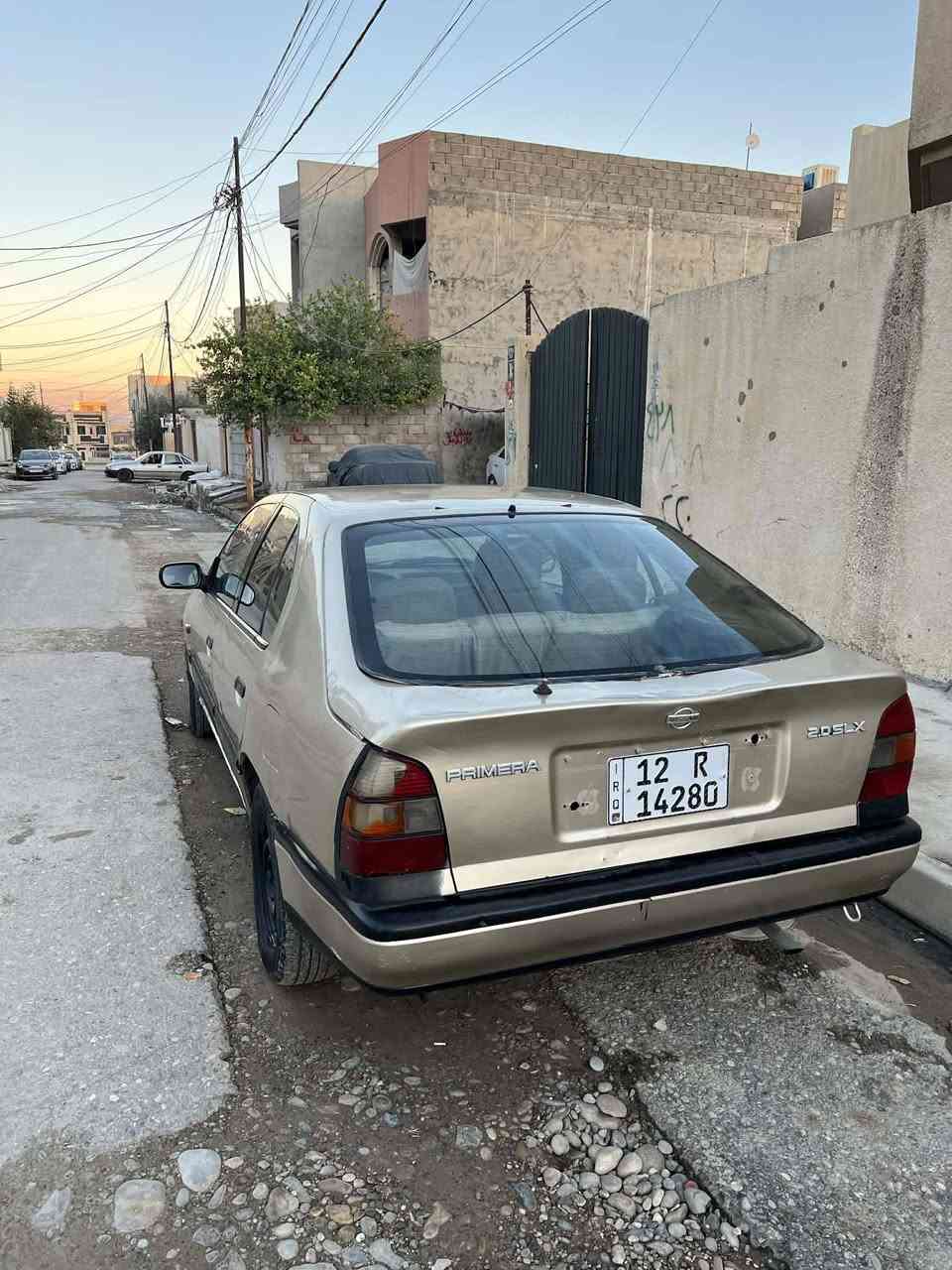 السلام عليكم
للبيع نيسان بريميرا موديل،1991
رقم انجليزي نينوى 
سياره باسمي شرط التحويل 
مكينه نفخ كير شرط 
السعر 28 بيها مجال 
***********
***********
