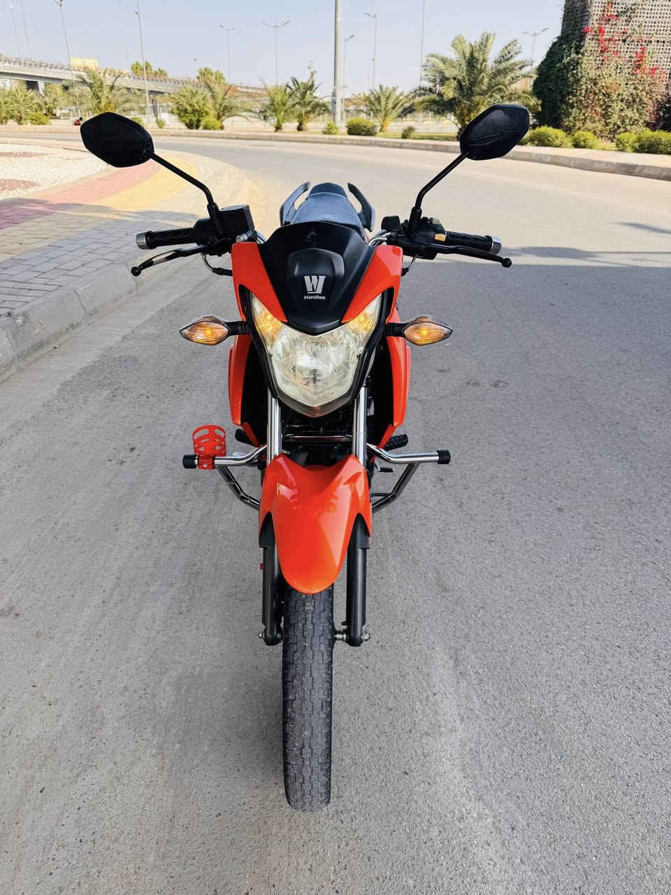 #يا_الله
سلام عليكم

دراجة للبيع نوع هاوجي KA

موديل 2021

نضيفه بمعنه الكلمة

مسجل سنويه بدون لوحة شرط التحويل

كاملة على نضافة الشركة

السعر 15 و نص

مكان الدراجة الرمادي شارع 17

رقم ***********
