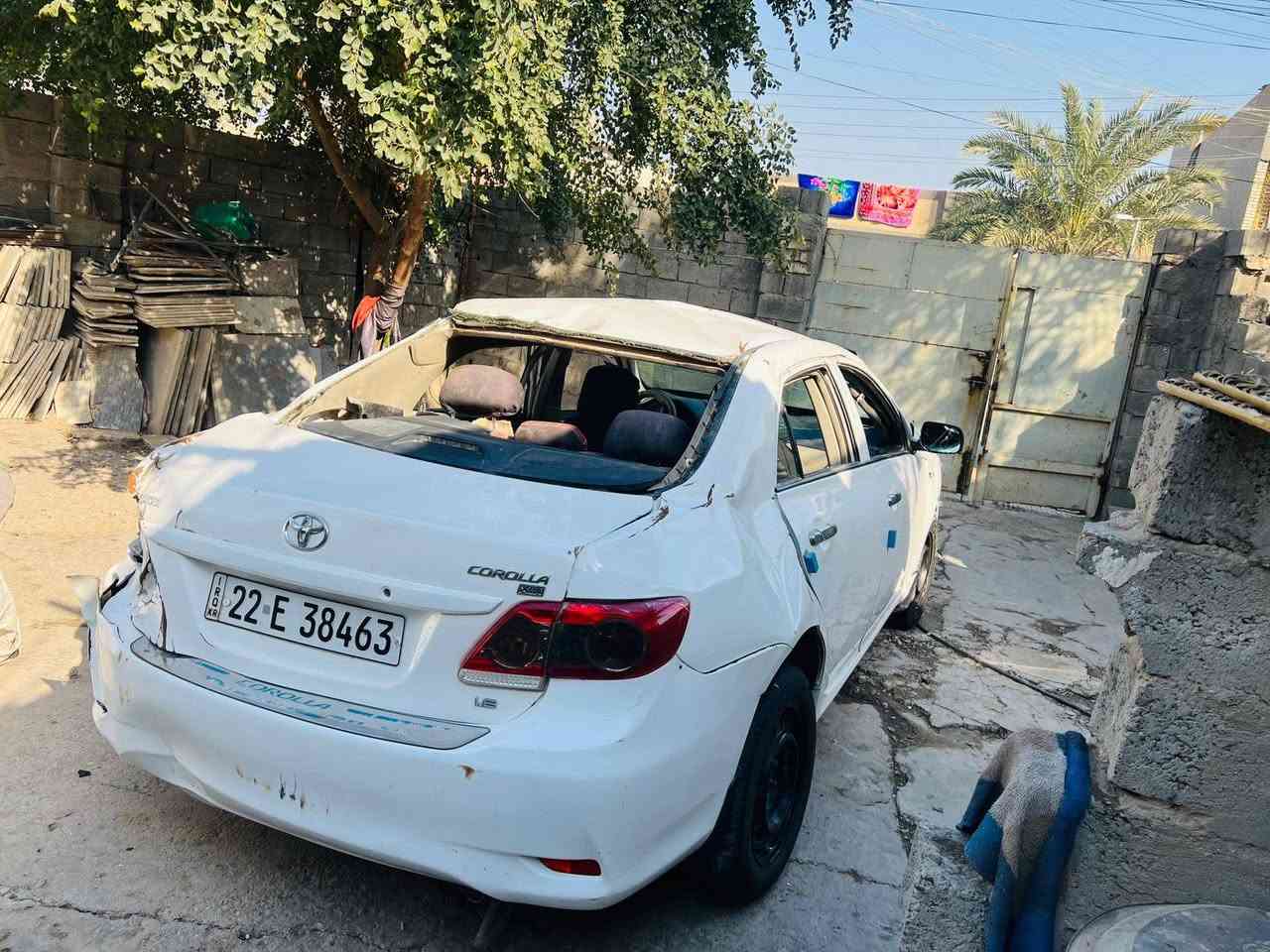 سلام عليكم اخوان للبيع كورلا موديل 2013 رقم اربيل دولي بسمي اخوان سياره تعرضت لحادث صفحه السايق كما موضح بلصور ابيع على حادثهه سياره شغاله مكاني بغداد سعر والاستفسار على الرقم ***********
