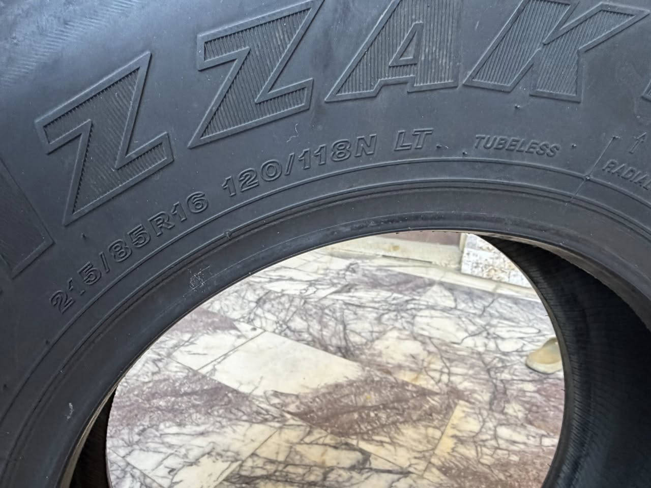 للبيع زوج تواير حجم 215/85/16 نضافه 95‎%‎ موديل 23
السعر 130  مكاني ذي قار قضاء الشطرة حي المعلمين ***********
