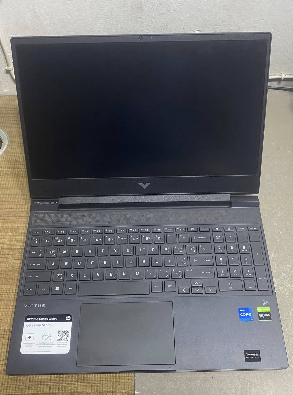 معالج core i5 جيل 12
144HZ معدل التحديث
كارت الشاشة  Nvidia Geforce 1650
RAM 8GB DDR4
512 GB SSD
مع بطاريتة الاصلية

سعرها 725 الف 
الرقم : ***********
