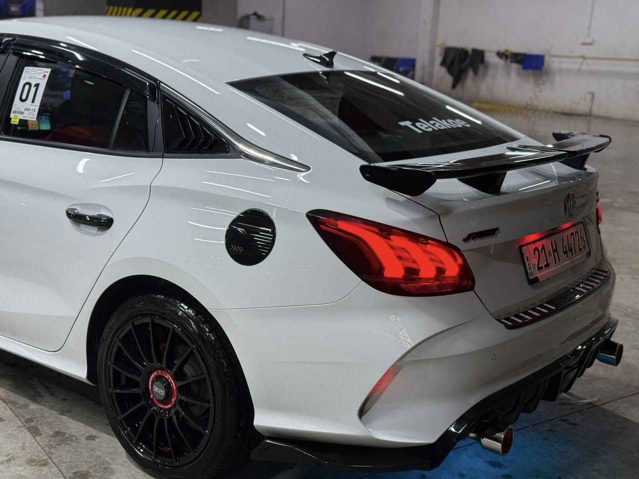 عربي / كوردي
MG   GT. 2025
السيارة حلوة فول كماليات SPORT 
ماشية 9000 KM
رقم سليمانية ب اسمي بشرط التحويل 
فقط الدوس بيهة كل واحد شبر صبغ 
الموقع كلار

سيارةكة كامل جوانكارية بي نوقساني 
KM9000 روشتوة 
بةناوي خومةوةية بةشرتي تحويل 
بةس دوسةكاني هةريكوو يةك بست بوياخة 
ر.ت ***********
شوين كةلار
