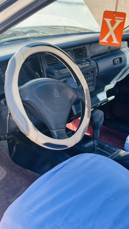 سلام عليكم اخوان سياره ارنب بتره سياره جديده بلاديه مكينه ونجي مكينه كير حداده تخم تايرات تبريد كهربائيات كلها شغاله سنويه جديده مشروع وطني بسم صديقي تحويل ثاني يوم  كفاله (من ضربه تبديل صبغ معجون سياره كفاله بلاديه )مكاني البصره ابو الخصيب سعر {58}وبيها مجال رقم الهاتف ***********
