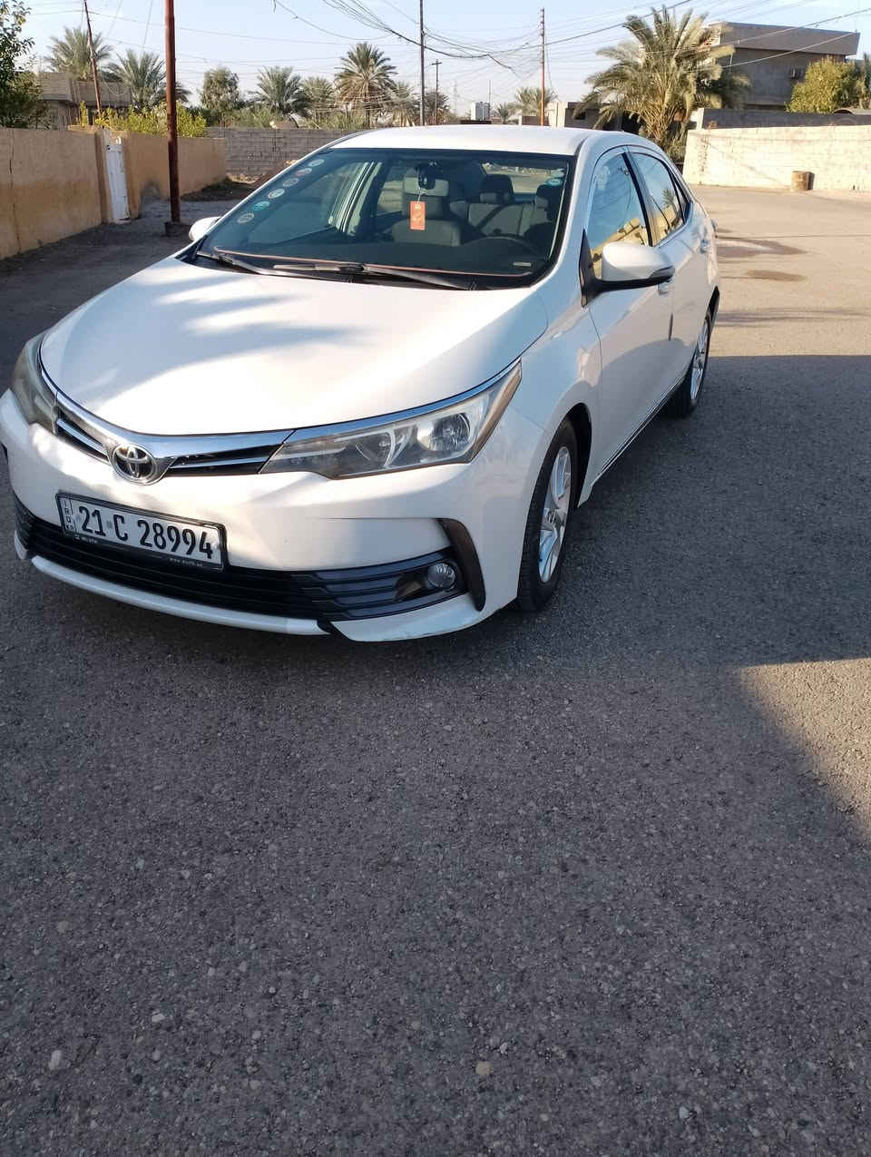 السلام عليكم كورلة للبيع موديل 2017 رقم سليمانيه بأاسمي السعر 160وبيها مجال العنوان الصقلاوية البوشجل رقم الهاتف ***********
