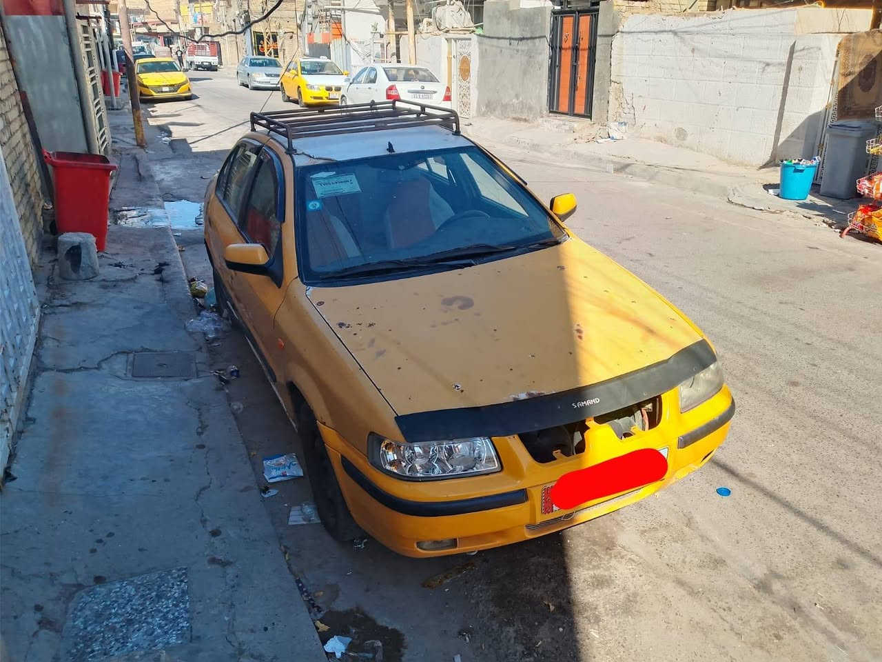 سيارة سمند مديل 2010
سنوية لل27 
هيئة وغرامات مصغرة وكلها علينا
محرك وگير خير من الله 
حدادية نص عمر 
مكانها كفاءات الشماعية قرب مدرسة بغداد البنائة الجديدة 
سعرها 25 ورقة
 واي استفسار على هذا الرقم ***********
