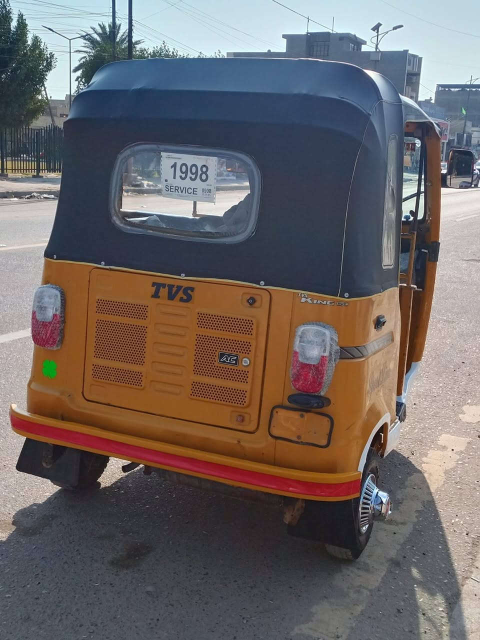 سلام عليكم تكتك تفيس 2019تكتك مكفول من ضربه وصبغه مكينه مجفته لوحات نكليزي بسمي محافظة بغداد غزاليه ***********هاذ رقم الهاتف سعر 5700وبيه مجال
