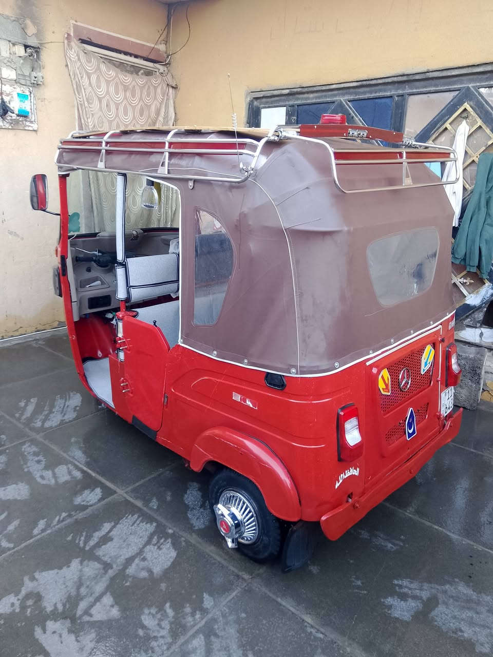 السلام عليكم تكتك موديل 22 شهر6 تكتك كامله مكمله سفريات دوشمه تايرات جدد جنبزه خير من الله كفاله من التنقيص ولتبخير تكتك مال جناي متخسر عليها ربع كهربأئيات كولها شغاله دبل اشاير صطاب يمنه يسره تكتك تخبل رقم وسنويه شرط تحويل مستعجل على بيعتها سعرها8 ونص وبيها مجال قليل  *********** مكاني الزعفرانية شارع معمل الغاز
