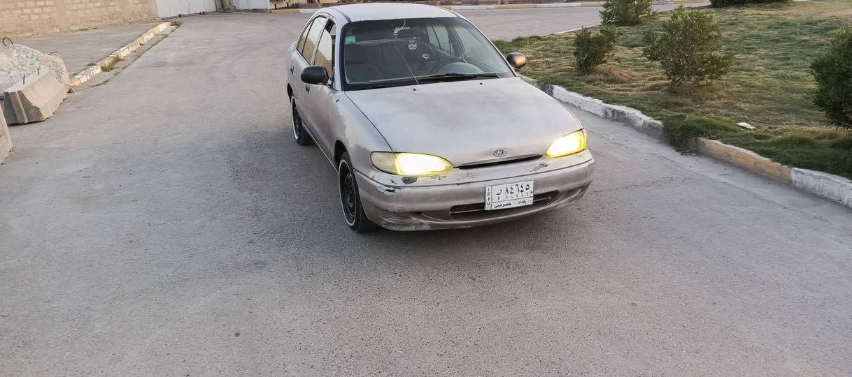 هونداي اكسنت موديل 95 مكينه مكفوله صدر جديد تخم تاير جديد كهربائيات شغاله بدون صبغ  والاتبديل السعر 30عنوان بغداد البياع رقم الهاتف ***********
