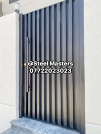 🛑نقدا & بالتقسيط  ورشة Steel Masters لأعمال الحدادة   تنفيذ وتوريد باب...