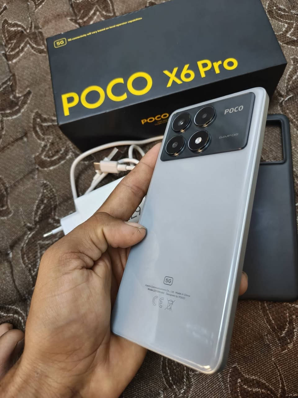 سلام عليكم  مبايل للبيع 350وبيه مجال نضافه 99 بوكو POCO X6 Pro 5G ذاكره 512رام 12+12


**إذا كنت صاحب هذا الإعلان وتريد حذفه لأي سبب، رجاءا أرسل رسالة إلى الدعم الفني**