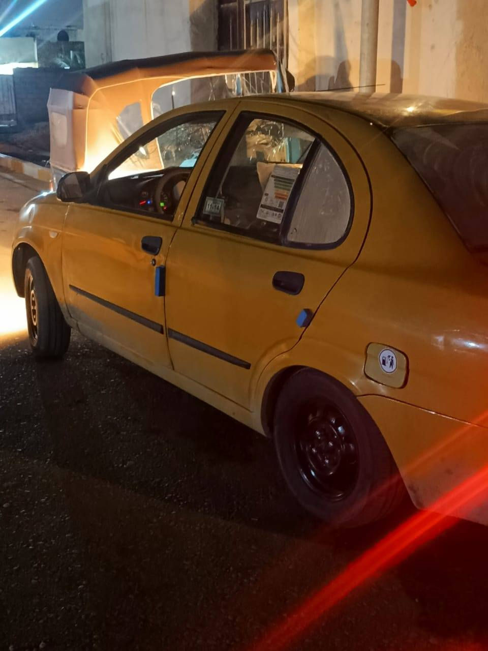 السلام عليكم......
سياره طيبه مديل 18
مكفوله من ((ضربه القويه)) 
مكفوله من ((تبديل))
(كير) كفاله
(مكينه) جديده بجيس
(كهربائيات) كلها شغاله
(سنويه) ما صاقطه
بسم واحد عرف..
بيها تعمير شويه بالكشر وصبغ
رقم ميسان...
مصفره هيئه وغرامه....
تبريد عوزه بس غاز لان بدلت طابوگه
تدفئه شغاله..
السعر 48
الاستفسار/. ***********
