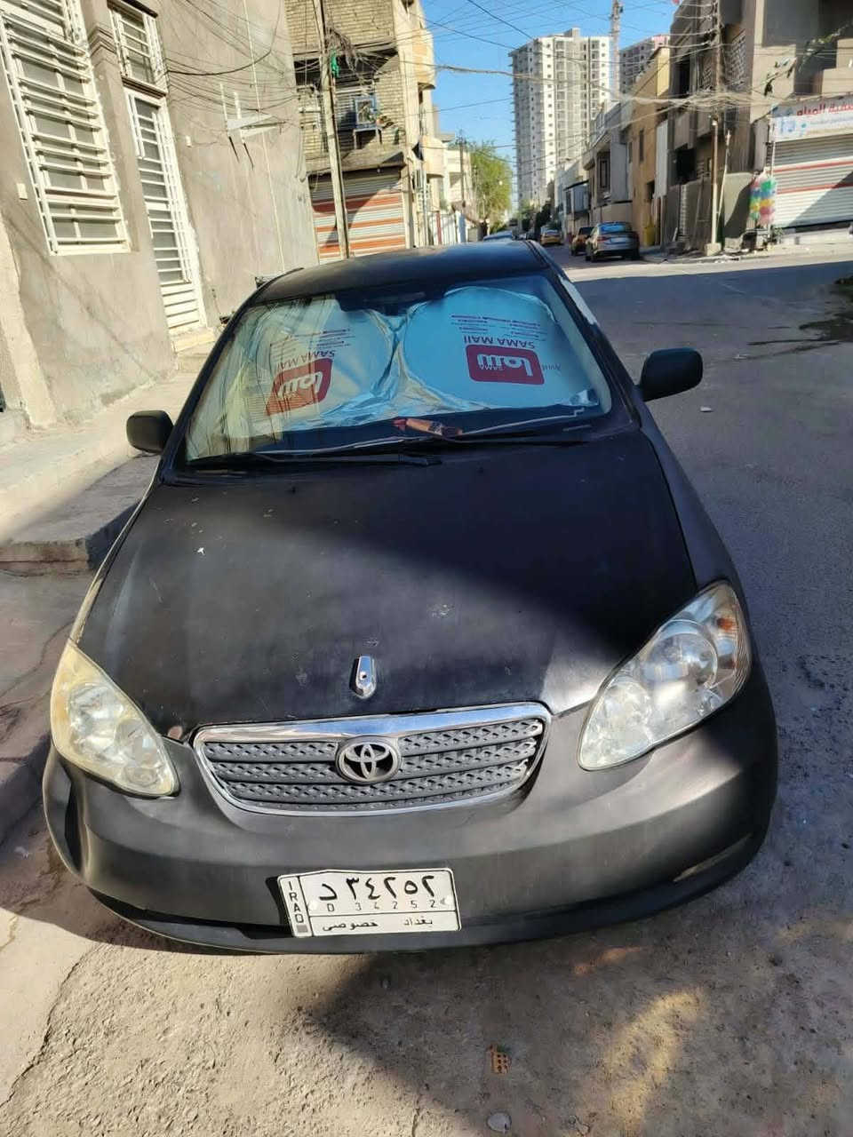 كورلا نحلة موديل ٢٠٠٧ للبيع
السيارة باسمنه ورقمهه مشروع وطني
مكانهه بغداد الحرية سعر ٧٣ وبيهه مجال اي تفاصيل اتصلو عالرقم  *********** ابو احمد
