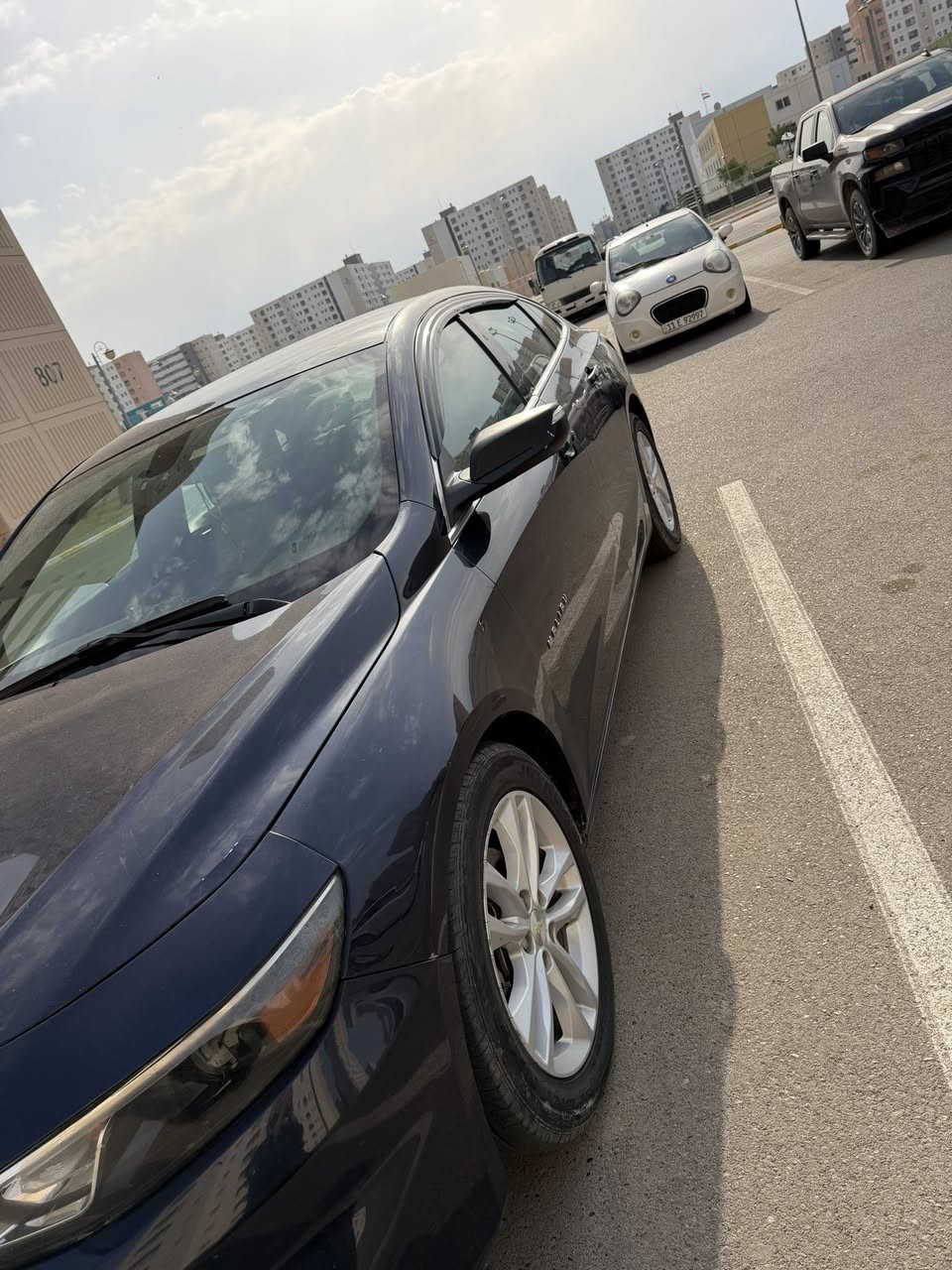 السلام عليكم ماليبو ١٨ أمريكي حادثها فقط جاملغ امامي *********** لبيع    سعره ١١٠ وبيهه مجال
