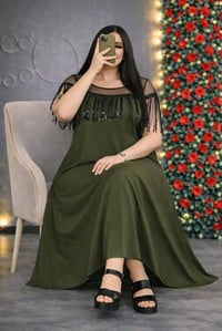 دشداشة • كشمير • فري سايز ٦٠-٩٠