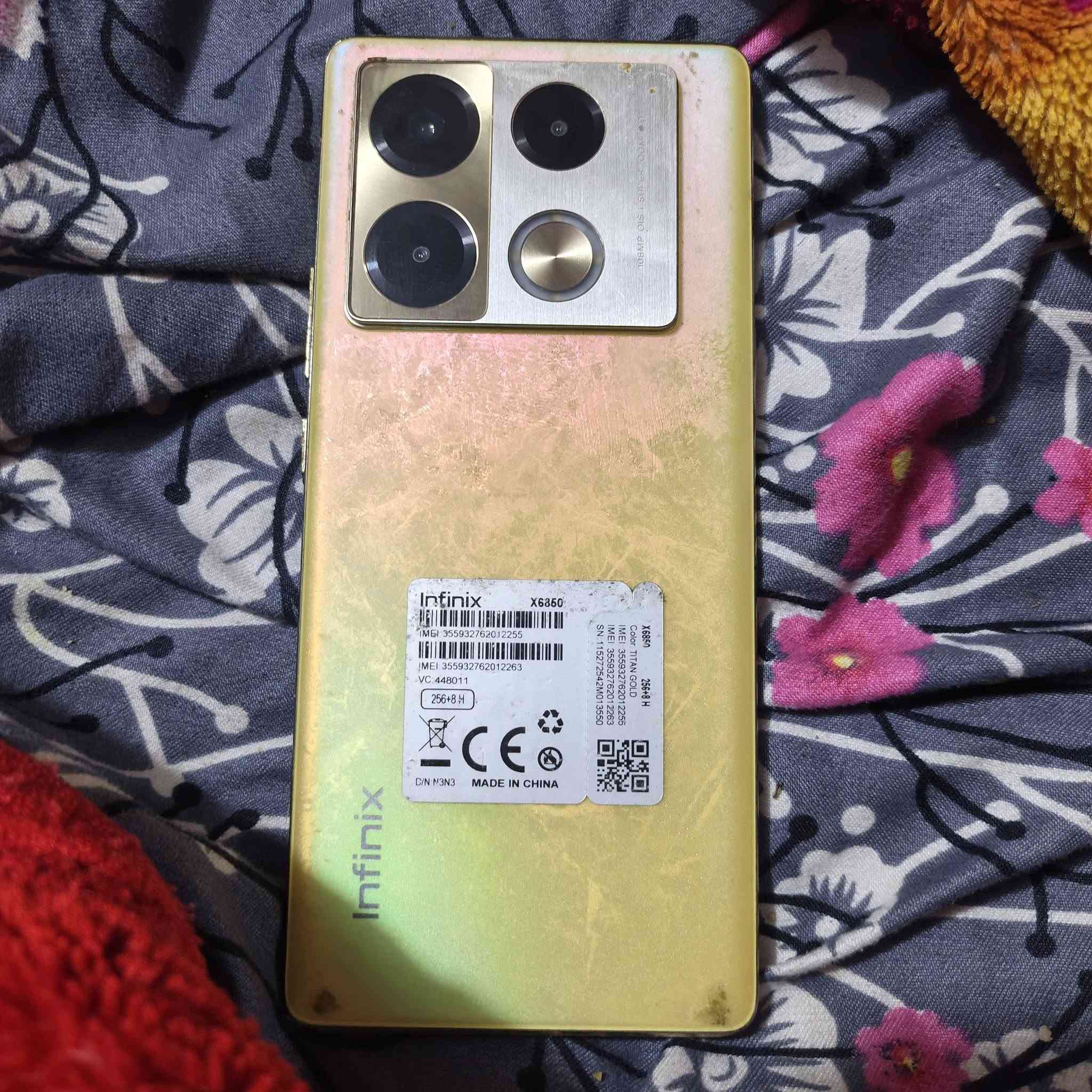 نقال انفكنس نوت 40 برو بس جامة طاكة للبيع


**إذا كنت صاحب هذا الإعلان وتريد حذفه لأي سبب، رجاءا أرسل رسالة إلى الدعم الفني**