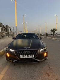 جنسس g70 2021 برستيج اعلى فئه 6 سلندر تون تيربو 3.3T  السياره بيها جام...