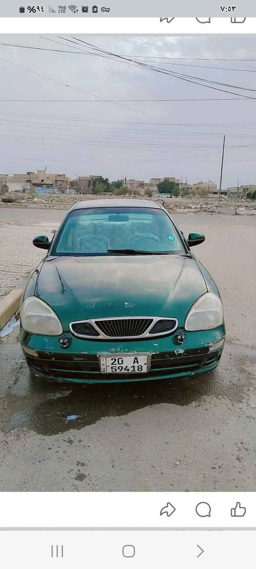 نوبرا موديل ٢٠٠٠كير محرك مسكر مكفول رقم انكليزي مصبوغ عام للجماليةشرط التحويل السعر ٣٣بيه مجال مكاني بغداد الشعب بسم ولد صديق*********** بغداد, العراق
