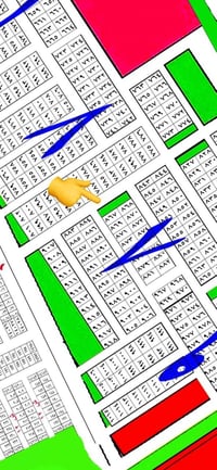 #رقم_القطعة 867💥 #مقاطعة 2/10 💥 #مساحة 62 ونص 💥 ركن خارجي تشجير 💥 مفرو...