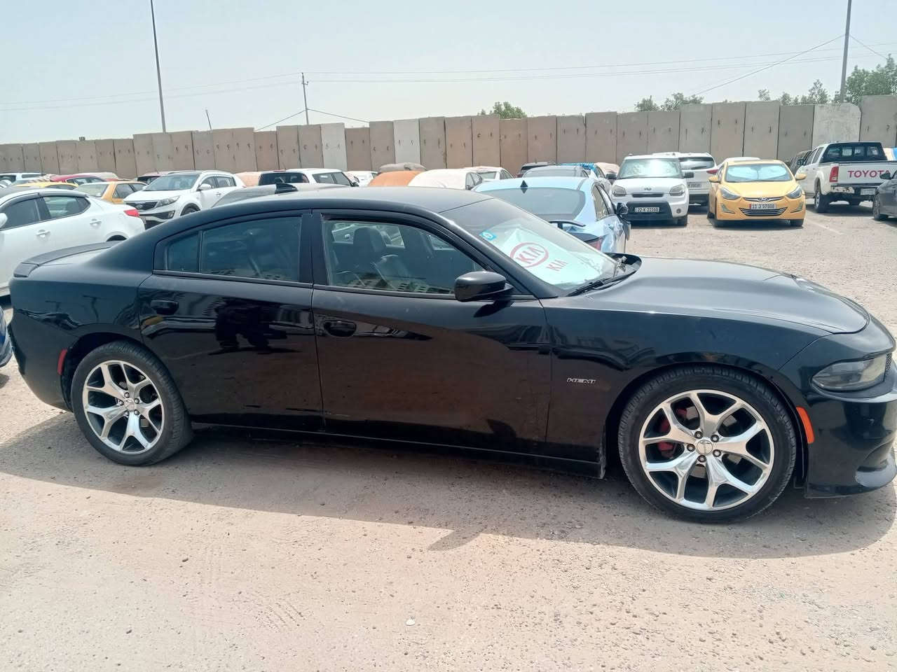 چارجر 5700 R/T ..  موديل 2015 بغداد بأسمي ...
فول مواصفات عدى الفتحه 
ماشية 85000 ميل حقيقي 
گير مكينه تبريد مكفول من كلشي ... دهن ادينول ومحسن فقط ... اكزوز بوابات ....

نواقصه / صدرهة نص عمر والدعامية الخلفية تحتاج بس صبغ بيهة جراد قليل .... 

السونار بالصور 

السعر 160 قفل مستعجل ومحتاج فلوسهة بدون اخراج الي تعجبه يراسلني واتساب ويدلل ما بيه ربع من الاخير ... 

*********** واتساب
