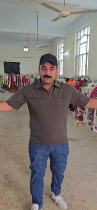 توزيع ملابس • ٥٠٠٠ قطعة • جامع موسى الكاظم