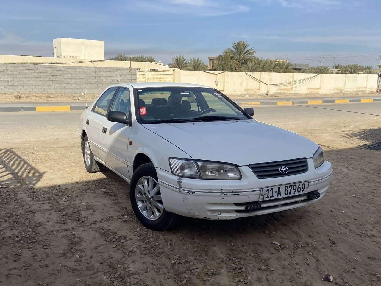 سلام عليكم كامري 
للبيع كير محرك كفاله ٢٢٠٠ابو الكف تبريد تدفاء 

شغاله شاشه كامره سنتر لوك سياره ما نقص برغي صدر خير من الله جام أربعه كهرباء سياره جديده مابيه صبغ بارد فقط جاملغ خلفي باقي سياره كفاله علا وضع الشركه ***********مكان الأنبار كرمه  كناطر 

سعر ٩٢ بيه مجال للطيبين
