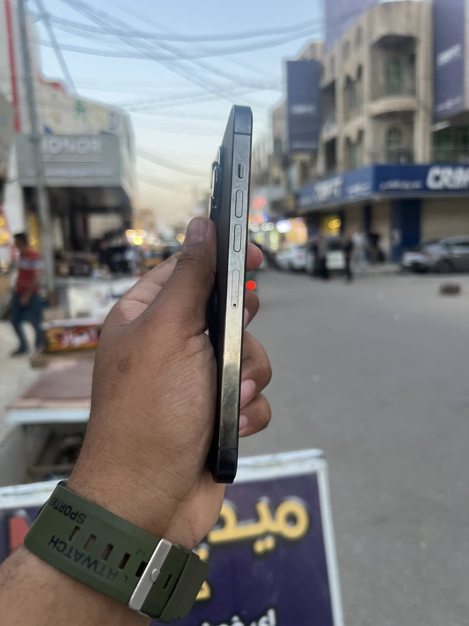 ايفون 13pro max امريكي
الذاكرة 512
🔋 بطاارية 91%
الجهاز نظيف كلشي ما مبدل بي
***********
