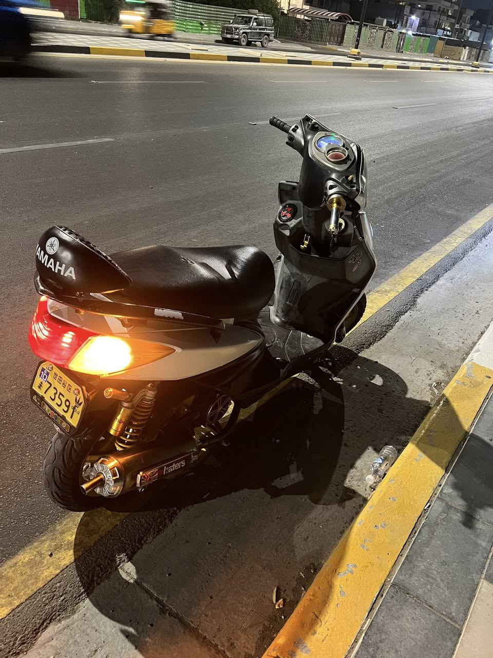 السلام عليكم
سكنز فحل للبيع 

مكينه بلادي بس تزويد خارجي 

1_صدر رياضيGGMS

2_دبلات خلفيه رياضي 

3_صالنصه ستيل 

4_بيها شيال مكينه مختلف

5_يدات بريك

6_ عضمه سكليتر ncy 

7_فلاوينRPM

8_هاوزن رياضي 

9_تجوه 

10_جاملغ كاربون فايبر 

11_كلجات رياضي مختلفات 

12_قبق هندر رياضي 

بعد بيها هواي غراض مذكرته 

مكاني بغداد بلديات 

تفاصيل اكثر خاص او اتصل ***********
