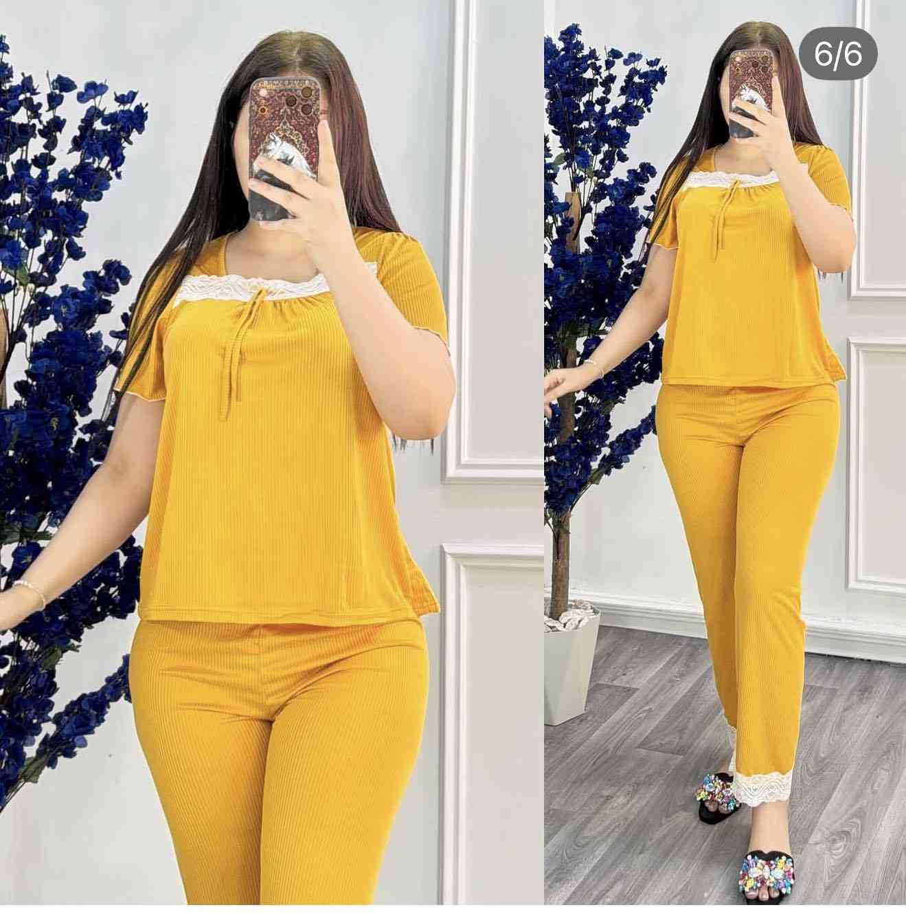 نزاكة مفرطة بقطعة وحدة😍
• "كوني لطيفة حتى بملابس البيت♥️
• "ألوان هادئة وقماش خامه بارده تجنن✨💛

متوفر جميع القياسات من L الى 3xL

مجمع روتانا طابق السرداب محل N S فاشن📍


**إذا كنت صاحب هذا الإعلان وتريد حذفه لأي سبب، رجاءا أرسل رسالة إلى الدعم الفني**