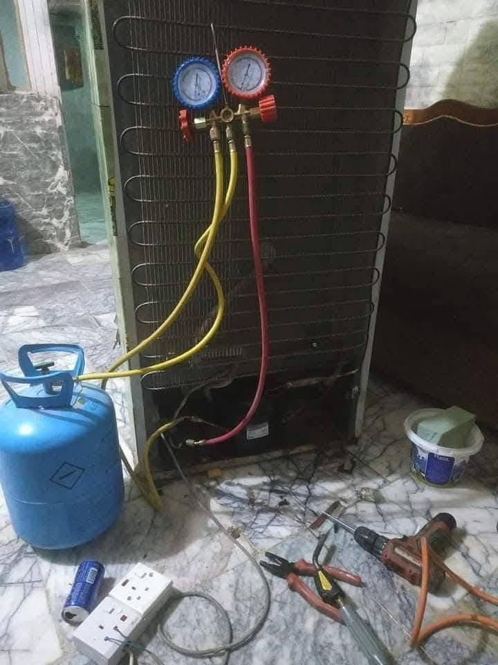 ورشة لنصب وصيانة اجهزة التبريد 😍
ضمان العمل100% داخل كربلاء فقط💥

صيانة 🛠 و نصب 🔩 و تنظيف 🚿
كافة أنواع أجهزة التبريد ثلاجة سبالت مكيف و بكادر متخصص .. 👷🏻‍♂️
يعنى عندك صيانة أو تنظيف لا تحتار ، إتصل بينا 
و راح نجيك لباب بيتك .. وبانسب الأسعار 💵💲
📍العنوان : كربلاء المقدسة فقط
 
☎️ للإستفسار : يرجى مراسلة الصفحة 
أو الإتصال على الأرقام التالية ..

📞 ***********
      *********** 

يوجد ، واتساب ..

ملاحظة / جميع قطع الغيار وشحن الغاز أصلية ..
