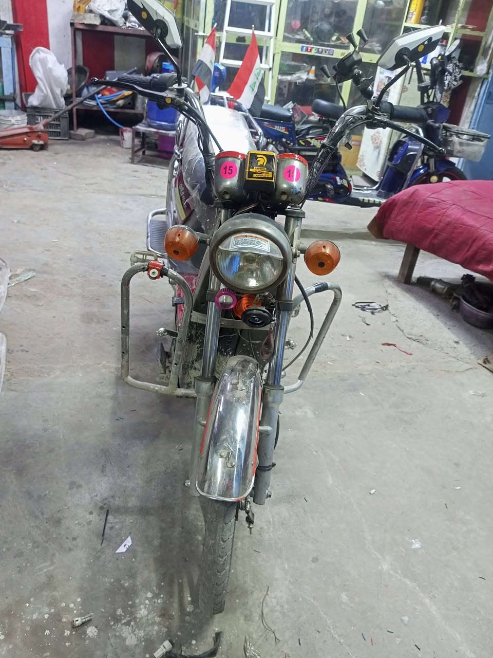 دراجه شحن للبيع مكاني الحسينيه الراشديه سعر ٢٥٠
‏‪***********‬‏
