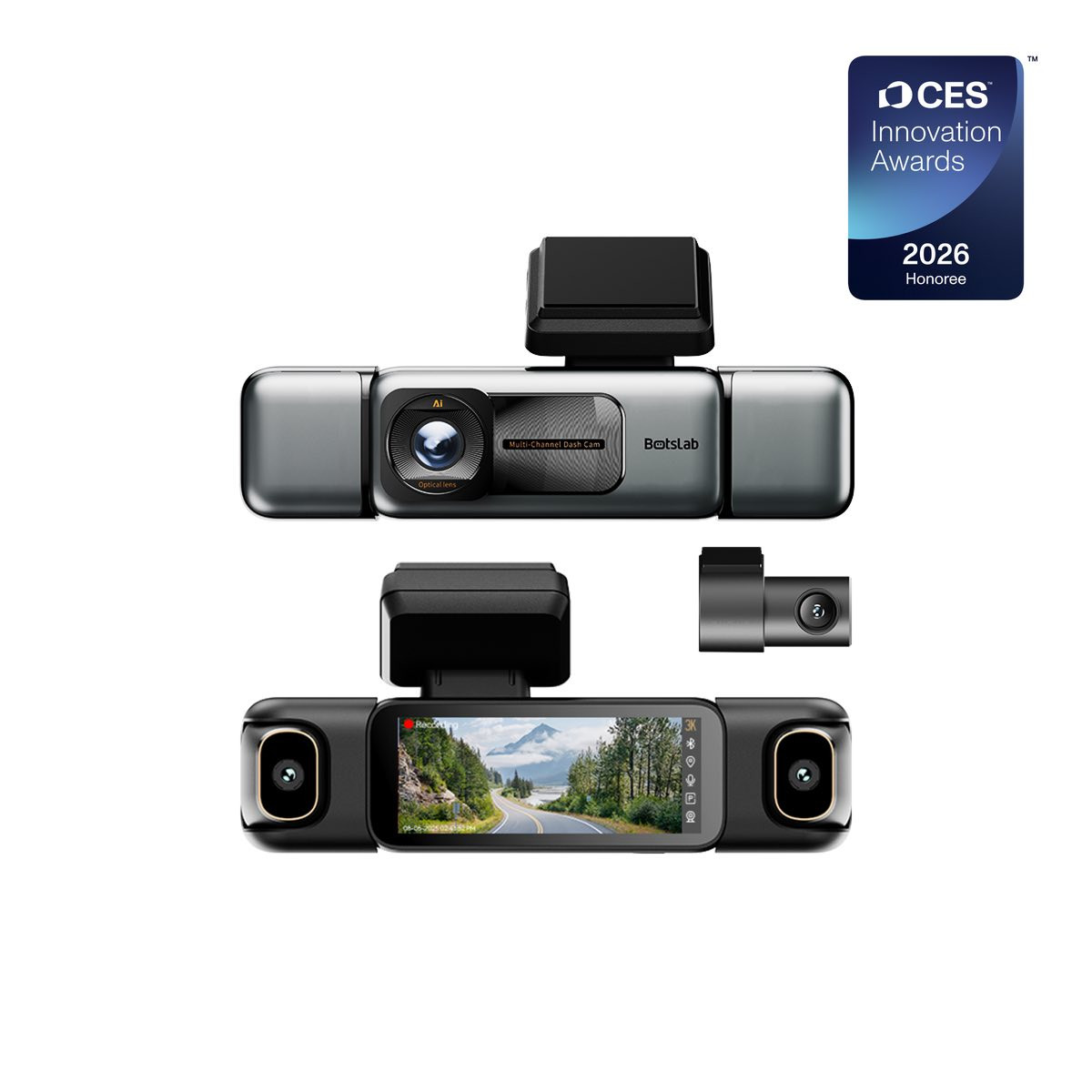 الأمان الأقصى لسيارتك مع Botslab G980H (4 قنوات) 🚗🛡️

ارتقِ بمستوى حماية سيارتك مع الداش كام الحائزة على جائزة الابتكار CES 2026. تغطية كاملة 360 درجة لضمان عدم ضياع أي تفصيل!

أبرز المميزات:
• 4 كاميرات (Multi-Channel): تصوير أمامي، خلفي، وداخلي لتغطية شاملة لكل زوايا السيارة.
• دقة 3K Super HD: وضوح فائق وتفاصيل حادة في الليالي والنهار.
• تحكم صوتي ذكي: تحكم بالكاميرا دون ان ترفع يدك عن المقود.
• نظام GPS مدمج: لتتبع المسارات وتحديد السرعة بدقة.
• شاشة لمس 3.18 بوصة: واجهة سهلة الاستخدام وتصميم عصري وأنيق.
• واي فاي سريع (5.8GHz): لمشاهدة وتحميل الفيديوهات على هاتفك فوراً وبسرعة عالية.
الحل الأمثل لأصحاب السيارات والتاكسي والشركات لضمان الحقوق وتوثيق الرحلات.

#Botslab #DashCam #G980H #حماية_السيارات #داش_كام #اكسسوارات_سيارات #العراق #المميز_للنوادر #تكنولوجيا #أمان


**إذا كنت صاحب هذا الإعلان وتريد حذفه لأي سبب، رجاءا أرسل رسالة إلى الدعم الفني**