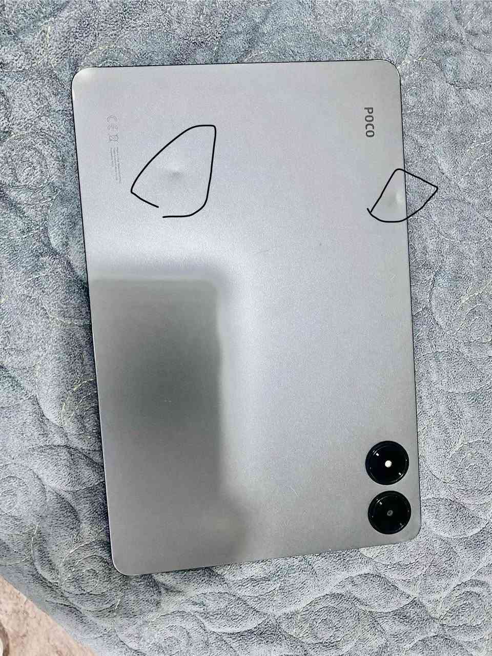 الجهاز poco pad
ذاكرة .265/8
حجم 12.1
تحديث 120Hz
شاشه كبيره مناسبه للدراسه والألعاب والفيديو 
البطارية 
10000mAh
شحن سريع
33W

جهاز مامفتوح 
بس طخت مثل ماامواضحه بل صور
للبيع 
رقم الهاتف ***********
