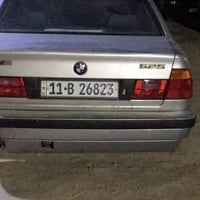 من رخصت الادمنيه المحترمين BMW حجم 525 اصل وارد ياباني محرك 20 تك فانو...