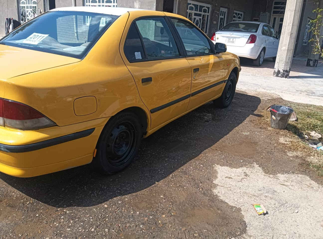 السلام عليكم سمند،للبيع جاهزه من كلشي سياره جديده مصفره هئيه وغرمات رقم نكليزي مذب عليه ربع للستفسار اتصل *********** بي واتساب
