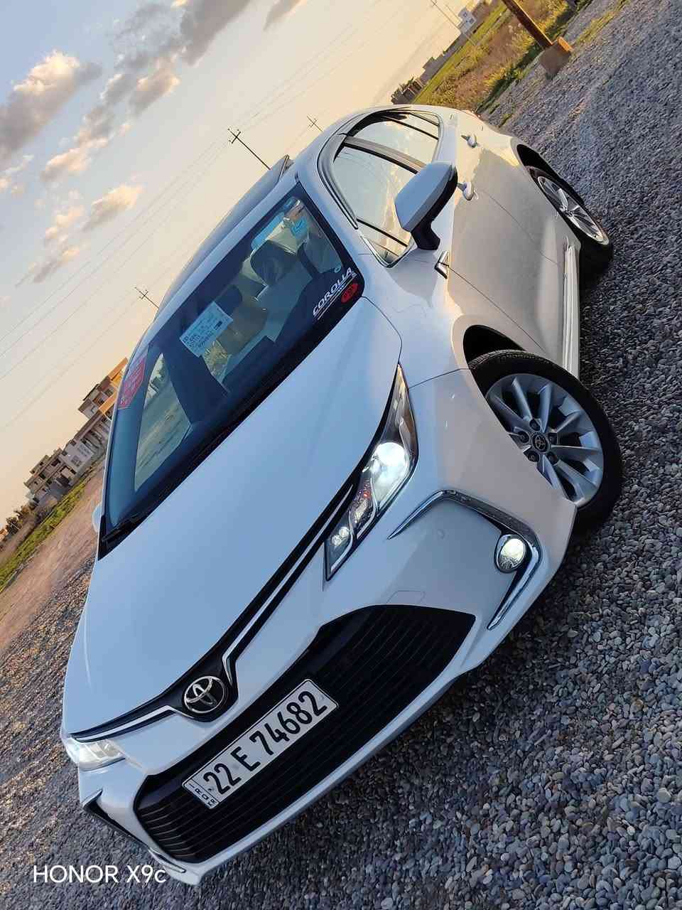 السلام عليكم 
كورلا  خليجي 2022 جيهان ماشيه 145 K/m سياره فول 1/1 بصمه فتحه ستلايت تشغيل عن بعد محرك 18
بيها تعديل PDR بي دي ار مكانين فقط غيرها مكفوله كفاله عامه 
بصمات ابواب نظام ترحيب تبريد قطعتين 
نقطة عمياء سياره مسستمه اناره كامل 
محرك گير صدر تخم تاير شركه سبير مانازل 
سنويه هزه رقم جديد تحويل مباشر 
مكان السياره الحويجه-الحلوات
السعر 165 $ بي مجال بسيط
***********
