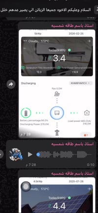 متابعة • منظومات منصبة • قوة الشمس