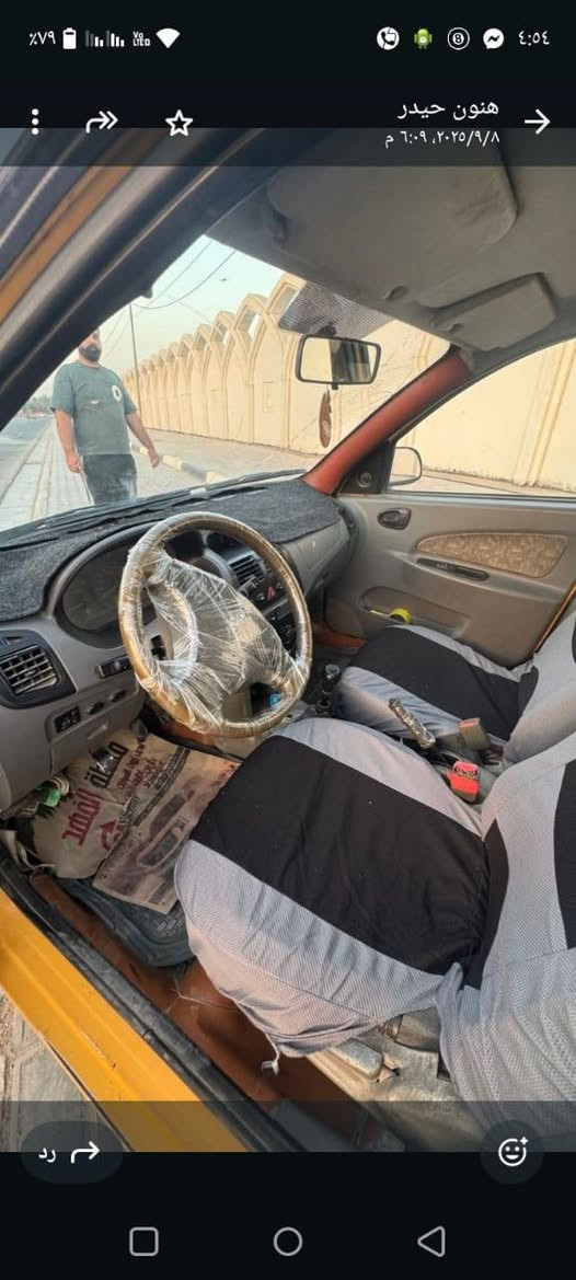 السلام عليكم سياره طيبه 2016 مقفوله كفاله عامه بس شاملغ مبدل الوان كربلاء السعر 37 وبيها مجال ***********
