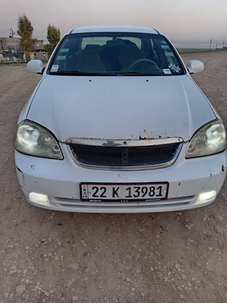 🚗 للبيع — شفروليه أوبترا موديل 2011
📍 رقم التسجيل: أربيل
📍 موقع السيارة: موصل — سهل نينوى
🎨 اللون: أبيض
⚙ ناقل الحركة: عادي
📄 الحالة القانونية:
✔ البيع بشرط التحويل
✔ الهزّل باقي 4 أشهر
✔ السنوية نافذة لغاية 2027
✔ غرامات صفر
🔧 الحالة الفنية:
✔ محرك شرط — لا صرف، لا نفخ، لا تنقيص والكير عادي  شرط 
🛠 الملاحظات:
• تلقيطات صبغ متفرقة
• بيع أحزام
• ضربة بل جاملغ الخلفي بدون دواخل
📞 للاستفسار أو المعاينة:
***********
واتساب أو اتصال متابعة ولايك يصلك كولشي جديد
