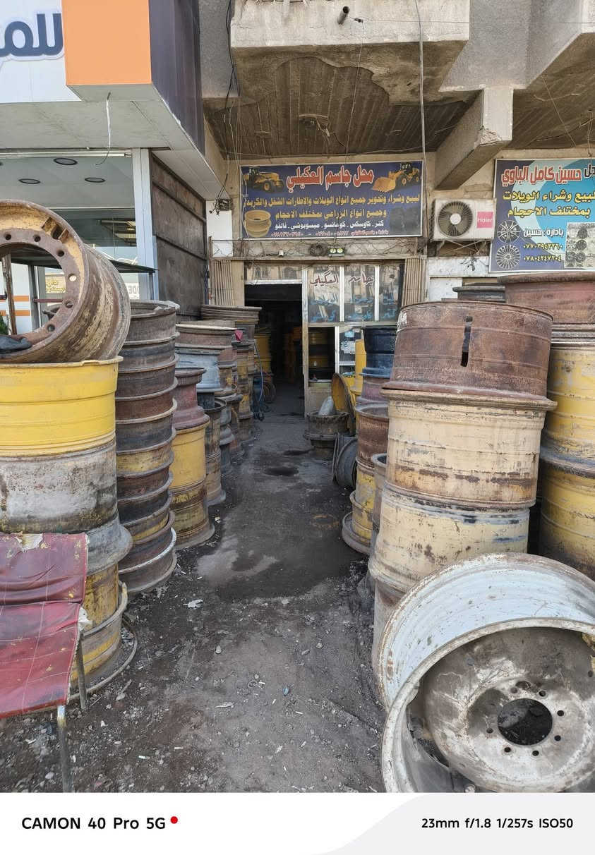 السلام عليكم زبائني الكرام 📢
تصفية شاملة لجميع ويلات 
🚜 الشفلات
🚜 الكريدرات
🚜 ويلات جي سي بي
وانواع مختلفة من الويلات بسعر الشراء راح ابيع .. لا تفوت الفرصة العدد محدود للتواصل ***********
***********
