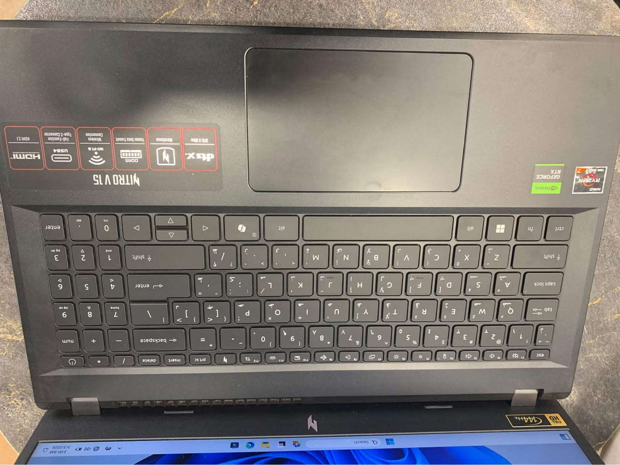 🔥 لابتوب قوي للألعاب والأعمال – عرض مميز 🔥  

💻 Model: Acer Nitro V 15  

⚙️ المعالج (CPU): AMD Ryzen 7 7735HS  
🧠 الرام (RAM): 16GB DDR5  
💾 التخزين (Storage): 512GB SSD Kingston  
🎮 كرت الشاشة (GPU): RTX 4060 8GB خارجي  
🖥 الشاشة: 15.6 بوصة Full HD – تردد 144Hz (ممتاز للألعاب)  

✅ أداء قوي جداً للألعاب الحديثة  
✅ مناسب للتصميم، المونتاج والبرامج الثقيلة  
✅ سرعة عالية بفضل SSD وDDR5  

💰 السعر: 1035$  

🚚 متوفر توصيل لجميع المناطق  
📩 للحجز أو الاستفسار راسلنا خاص (Inbox)  

⚠️ **الكمية محدودة – احجز قبل النفاد أربيل, العراق


**إذا كنت صاحب هذا الإعلان وتريد حذفه لأي سبب، رجاءا أرسل رسالة إلى الدعم الفني**