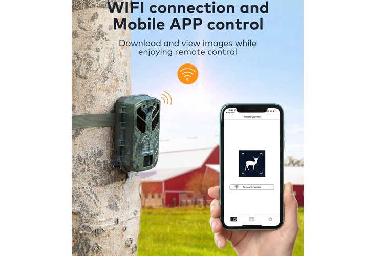 Apeman H80 30MP 4K WiFi Bluetooth Wildlife Trail Camera
كاميرا مراقبه متعددة الاستخدامات
(6400x4800p)دقه فور كي 30 ميغا بكسل
مزوده بالأشعة تحت الحمراء منخفضة التوهج  
تحكم بواسطة تطبيق الهاتف + بلوتوث
شاشه داخليه ملونه+ تعمل على البطاريات والمحوله
مصممه لتحمل الاجواء الحاره والثلجيه ومقاومه للماء
قائمة الاعدادات لضبط اعدادات المستخدم


**إذا كنت صاحب هذا الإعلان وتريد حذفه لأي سبب، رجاءا أرسل رسالة إلى الدعم الفني**
