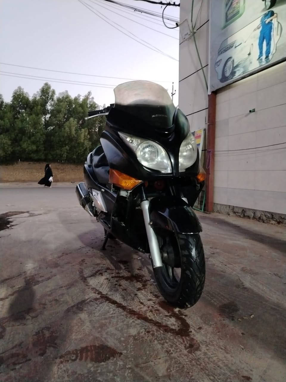 السلام عليكم سلفر ونج GT 400 اوفر مود ABS سكيورتي مكينة كفالة دراجة جاهزة مكفولة عدة الصبغ مصبوغة عام و بوليش للجمالية زوج تايرات جدد
السعر 1500
مكاني بغداد حيور 
***********
السلام عليكم سلفر ونج GT 400 اوفر مود ABS سكيورتي مكينة كفالة دراجة جاهزة مكفولة عدة  الكفر تعبان شويه زوج تايرات جدد
