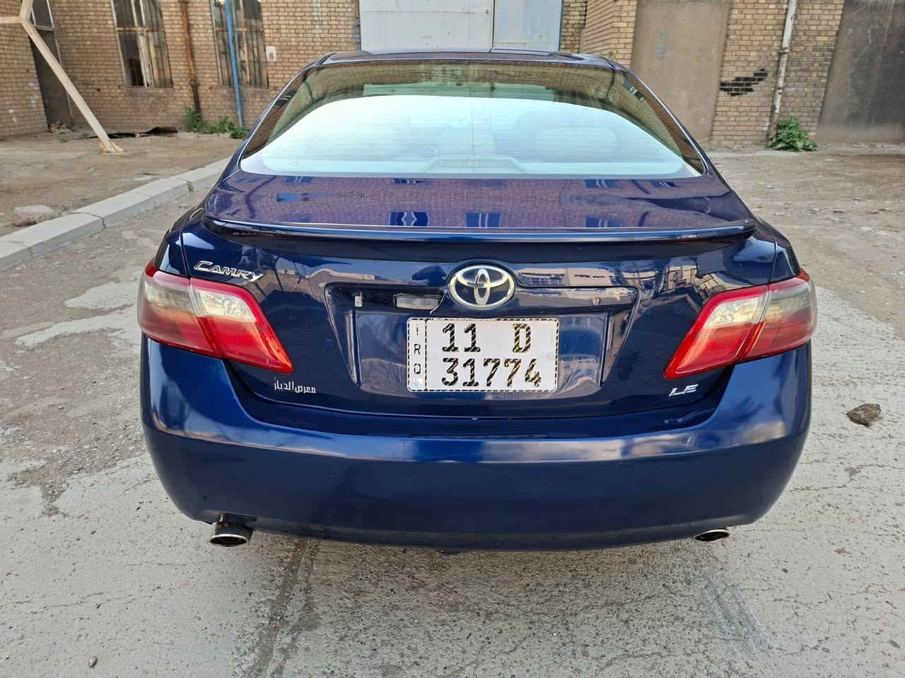 السلام عليكم تويوتا كامري موديل ٢٠٠٩ محرك ٦سلندر تدفئة وتبريد شغالات صدر امامي وخلفي ممتاز تخم تاير نظيف حادثها دعاميه اماميه وحافه البنيد بدون تبديل ليبل واحد كشنات جلد وكهرباء هيترات بالكشن مري شفط سياره جاهزه صبغ بنيد اثر حادثها وصبغ جاملغ وقبق جنطه بسبب جرد دواخلها نظيفه جدا وتبريدها ثلج بمعنى الكلمه مكانها بغداد الدوره ابو دشير هاتف *********** سعرها ٨٨ وبيها مجال ان شاء الله تعالى بغداد, العراق
