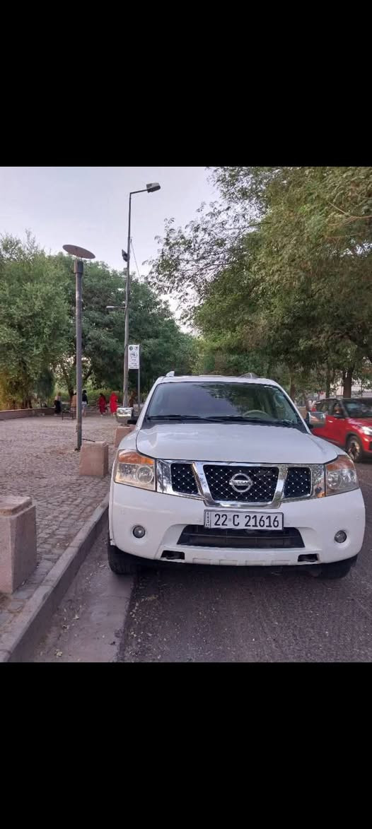 نسيان ارمادا موديل 2011
خليجي شركه سرادار.        *********** بيع فقط 
للبيع فقط رقم مميز  اربيل تحويل مباشر سنويه 31 فحص وهزه كله جديد   كامل المواصفات (الفئة العليا LE) كشنات جلد وتدفئة أيضا وكهرباء حتى الكشنات الخلفية، فتحة في السقف، شاشة أصلية في الدشبول وأخرى في السقف، تحكم ستيرن جهتين، تبريد فول لجميع مناطق السيارة حتى الجنطة، وكونترول التحكم في الدشبول وفي السقف إضافة إلى تحكم خلفي، نظام صوتيات مرتبط بمشغل أقراص متعدد، الأول في الدشبول، والثاني في منطقة التخزين بين المقاعد الأمامية، ومشغل ثالث خاص بالخرائط والبيانات تحت المقعد الأمامي الأيمن. زرع منظومه زنون درجه أولى 

السيارة فور ويل ومحرك 8 سلندر بلادي أصلي    والسيارة نشيطة جدا وترايها 180 كلم وين ما يعجبك.

طبعا حدادية السيارة جيدة جدا، وتايراتها جديدة. وفيها كثير من المواصفات.

باختصار السيارة في وضع ممتاز، وبلادية من دون حادث أو صبغ أو تبديل، كفالة عامة،   

والتحويل مباشر،  ، وبالعافية على من تكون من نصيبه.

مكان السياره بابل.
