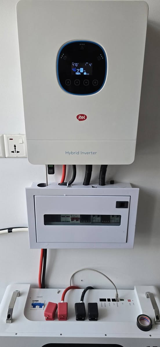 ( لانخسر  الجودة مقابل السعر )
 بأشراف وتنفيذ كادر هندسي مختص في أجهزة الطاقة الشمسية 

⚡ اليوم من سامراء حي السكك ⚡
تم وبحمدلله تجهيز ونصب
 منظومة ( 20 امبير نهاري 10 ليلي )  التفاصيل
🔹 إنفيرتر ايتل 6 كيلو ضمان 3 سنوات استبدال 
🔹 بطارية ليثيوم سولر ماكس 15 كيلو واط ضمان 5 سنوات 
🔹 الواح لونجي 620w عدد 9 
🔹 بورد حماية متكامل & أسلاك  DC و أسلاك AC 
🔹منصه شراعه تمنع الضل عن الالواح حتى غروب الشمس من الحديد المغلون الغير قابل للصدأ 
🔹 ربط ومتابعة عبر الإنترنت
مكتب التقنيات الحديثة للطاقة الشمسية

 صلاح الدين سامراء فلكةالشروق مقابل مطعم حبايبنا -
*********** 📞مهندس محمد مانع
*********** 📞محمد صالح
