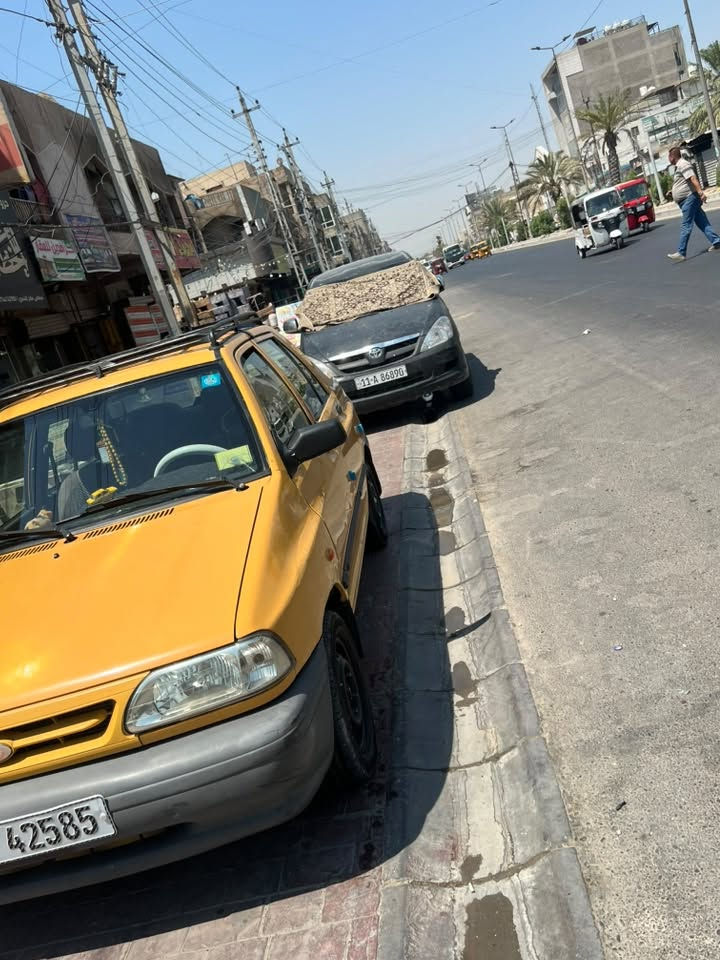 سلام عليكم سايبا ١٥ للبيع سياره بأسمي كير مكينه مكفول تبريد بارد مكاني بغداد الشعب السعر ٣٨ وبيها مجال ***********
