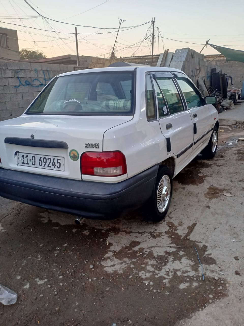 سلام وعليكم سايبه موديل 10 مكينه وكير مكفولات تبريد شغال شواصي حلوات ملكطه خياسات خلفيه وذيول فقط تحويل مباشر رقم انكليزي السعر 30 وبيهه مجال حك الجيه مكان السياره شعب حي اور ***********
