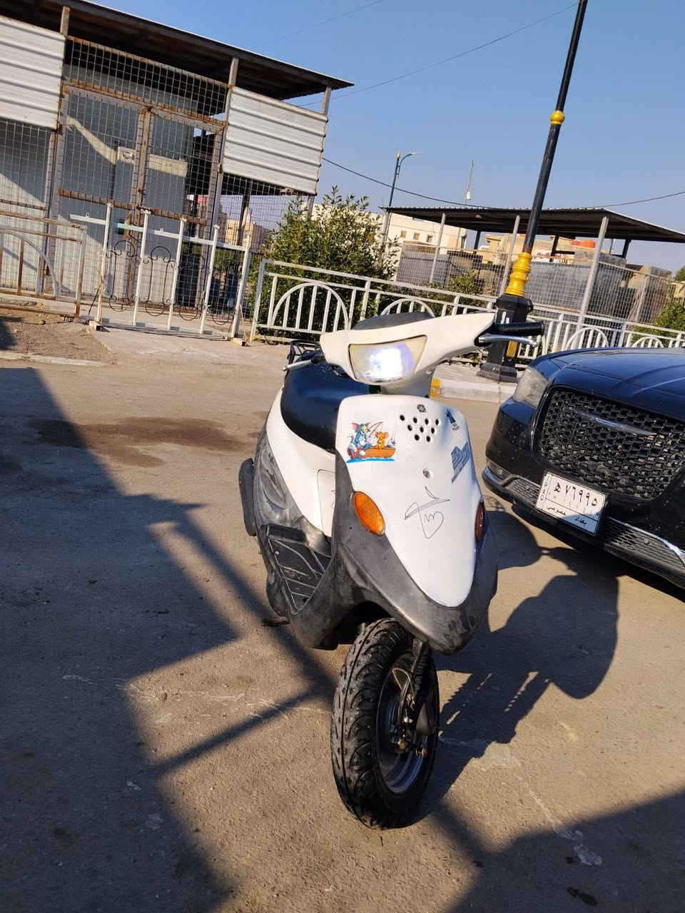 سلام عليكم لبيع دراجه ٩مال حاويه لا مفتوحه ولا شي جديده العنوان بصره ٥ميل السعر ٣٢٥ بيهً مجال رقم الهاتف ***********
