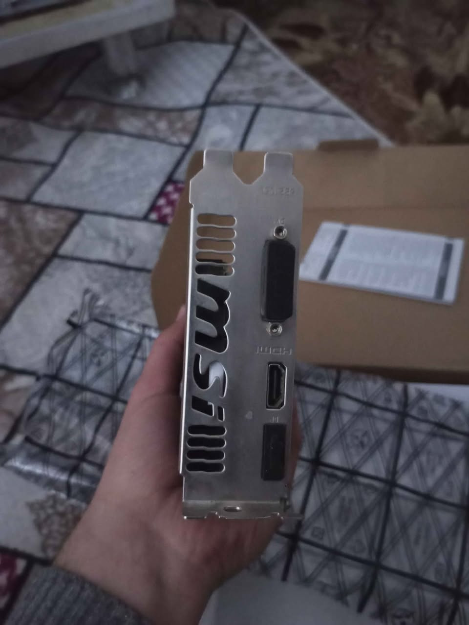 للبيع كرت شاشة GEFORCE GTX 1050 Ti 4GB OC Ti – نيفيديا MSI

نسخة OC محسّنة للسرعة والأداء
أداء ممتاز للألعاب 1080p على إعدادات متوسطة–عالية

الحالة: نظيف وبدون مشاكل
السعر: 65,000 دينار
ملاحظة: لا يوجد توصيل
المكان: كربلاء، حي العامل، قرب مول الباقر كربلاء, العراق


**إذا كنت صاحب هذا الإعلان وتريد حذفه لأي سبب، رجاءا أرسل رسالة إلى الدعم الفني**